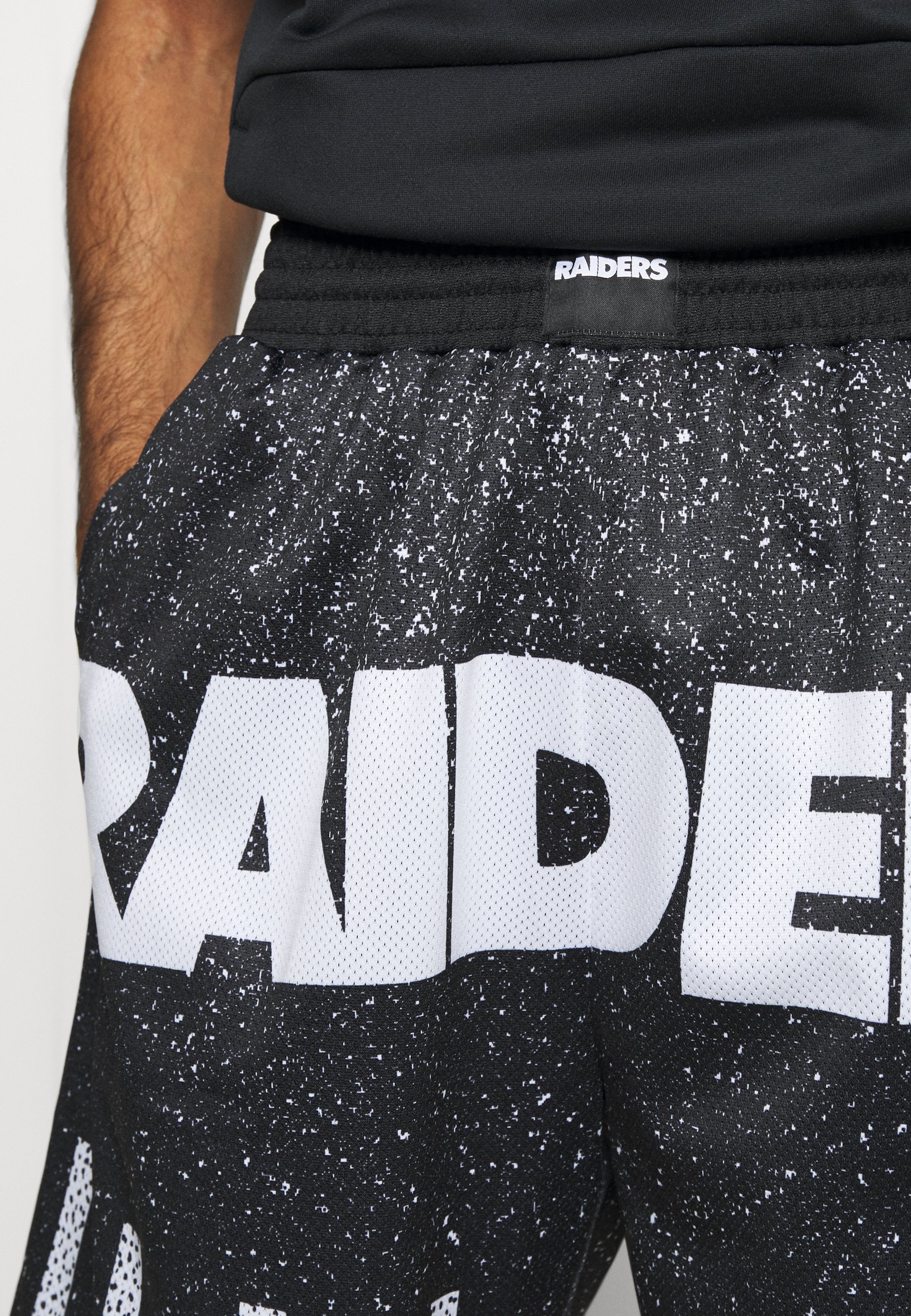 Mitchell \u0026 Ness NFL LAS VEGAS RAIDERS - Pantaloncini sportivi - black/nero  - Zalando