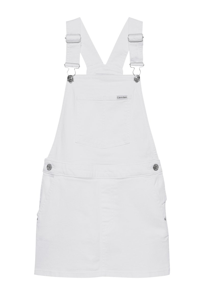 Calvin Klein Jeans Jeansjurken wit