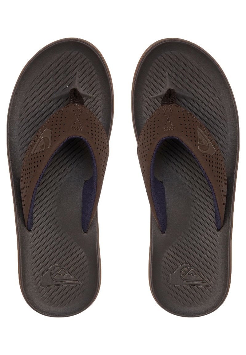 Herren Sandalen | Quiksilver HALEIWA PLUS Bade-Zehentrenner brown/brown/brown/dunkelbraun - QJ75402 Herren Sandalen | Quiksilver HALEIWA PLUS Bade-Zehentrenner brown/brown/brown/dunkelbraun - QJ75402