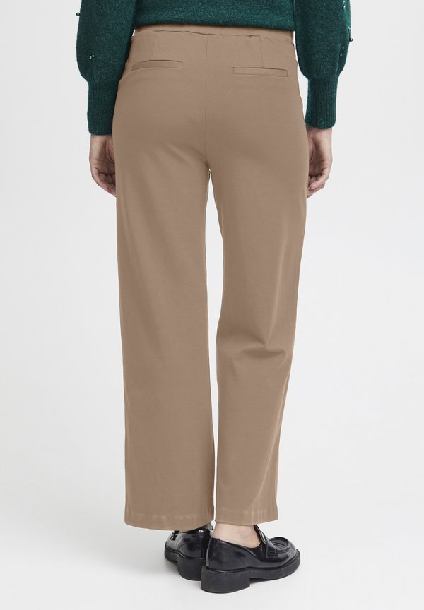 FRZastretch - Trousers - cocoa crème3
