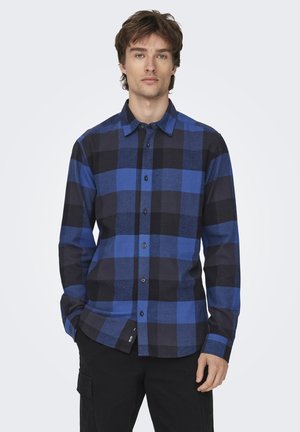 ONSGUDMUND LIFE CHECK SHIRT - Skjorter - true blue