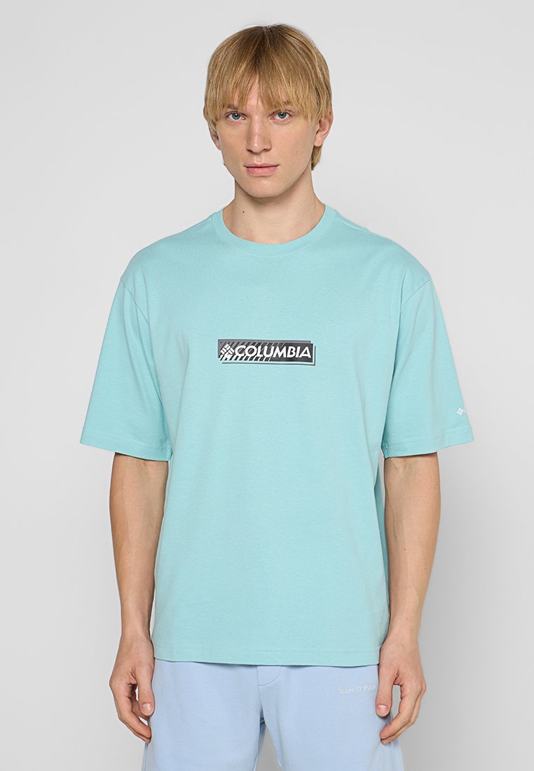 Columbia T-shirt print turquoise