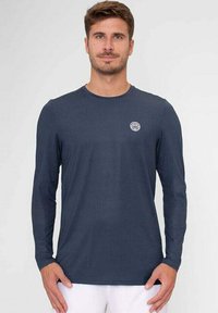 BIDI BADU CREW ROUNDNECK - Langarmshirt - dark blue