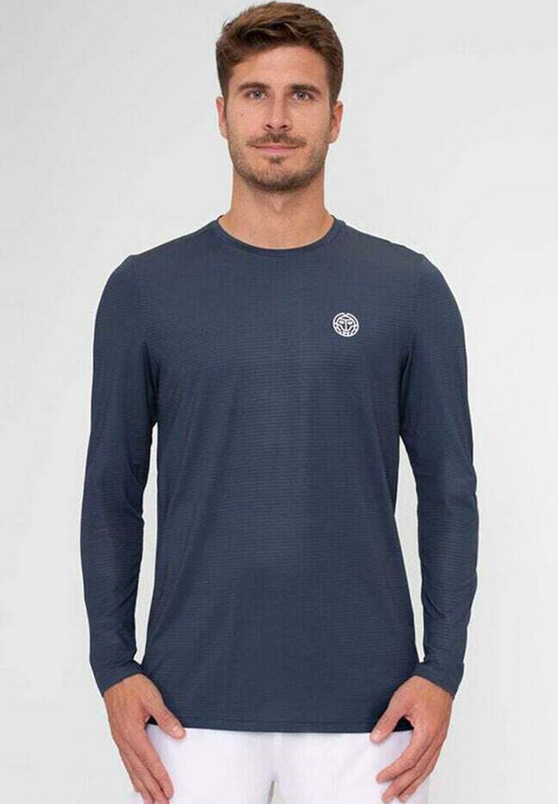 BIDI BADU CREW ROUNDNECK - Langarmshirt - dark blue