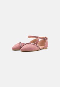 Anna Field Balerínky s remienkom okolo členku - light pink