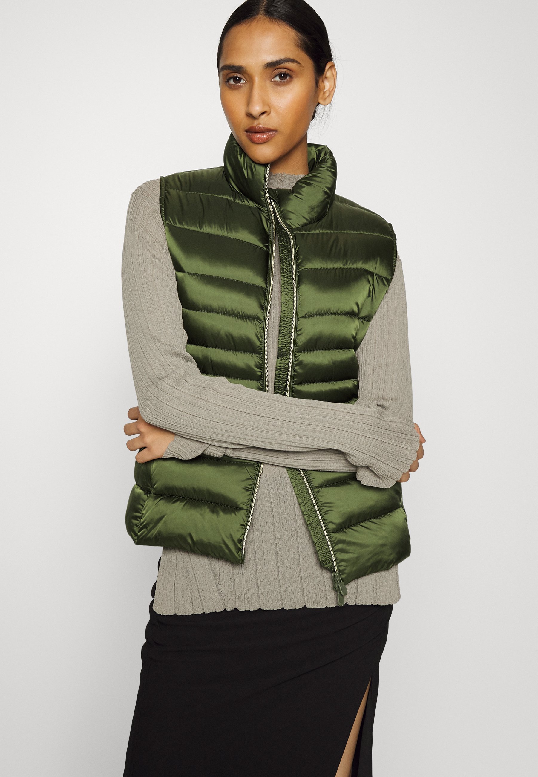 duck IRIS LYNN - Waistcoat - pine green 