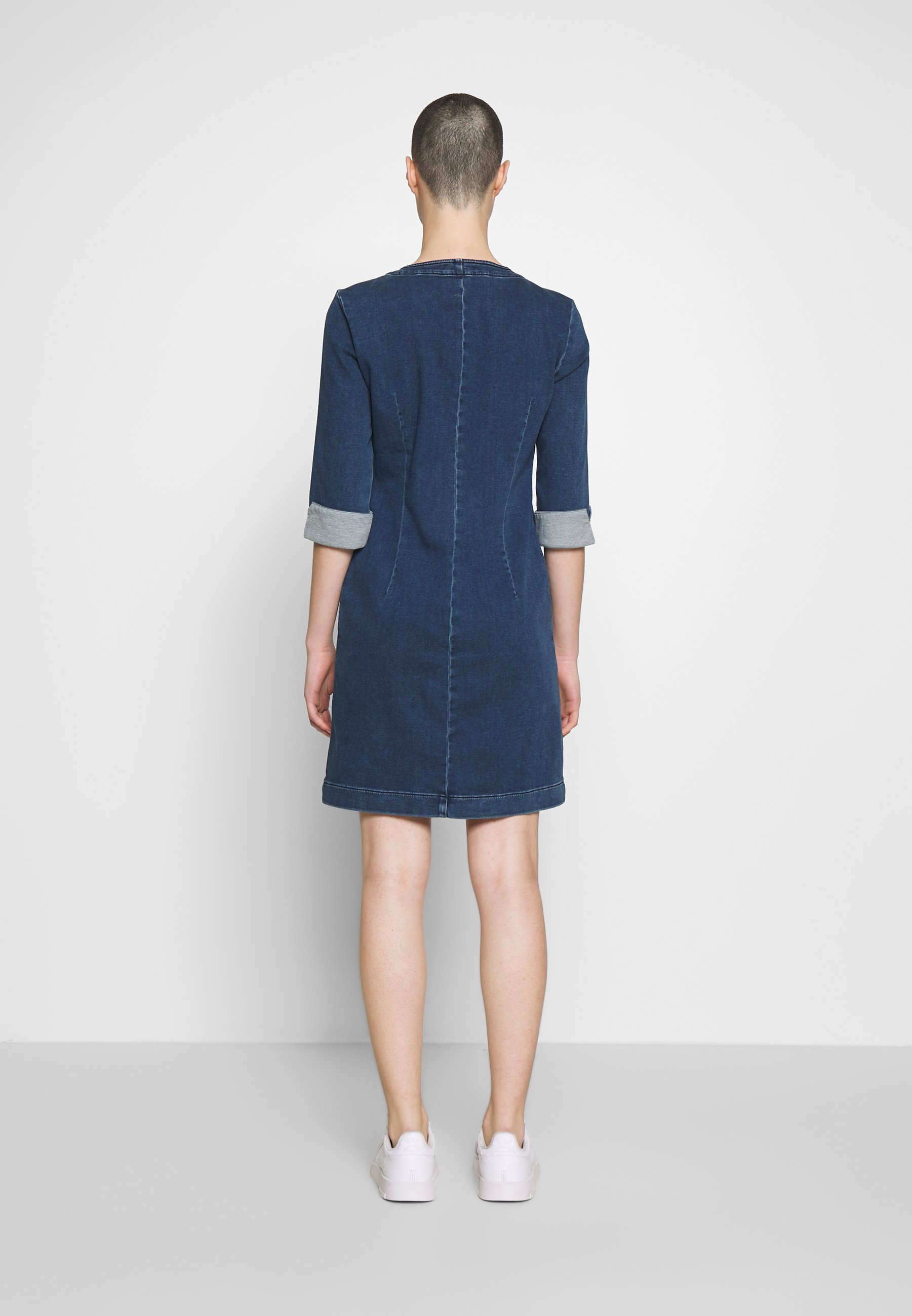 identity denim dress