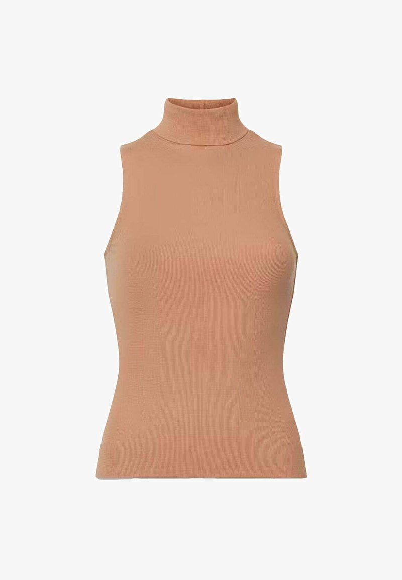 FRAME SLEVELESS TURTLENECK - Débardeur - cammello