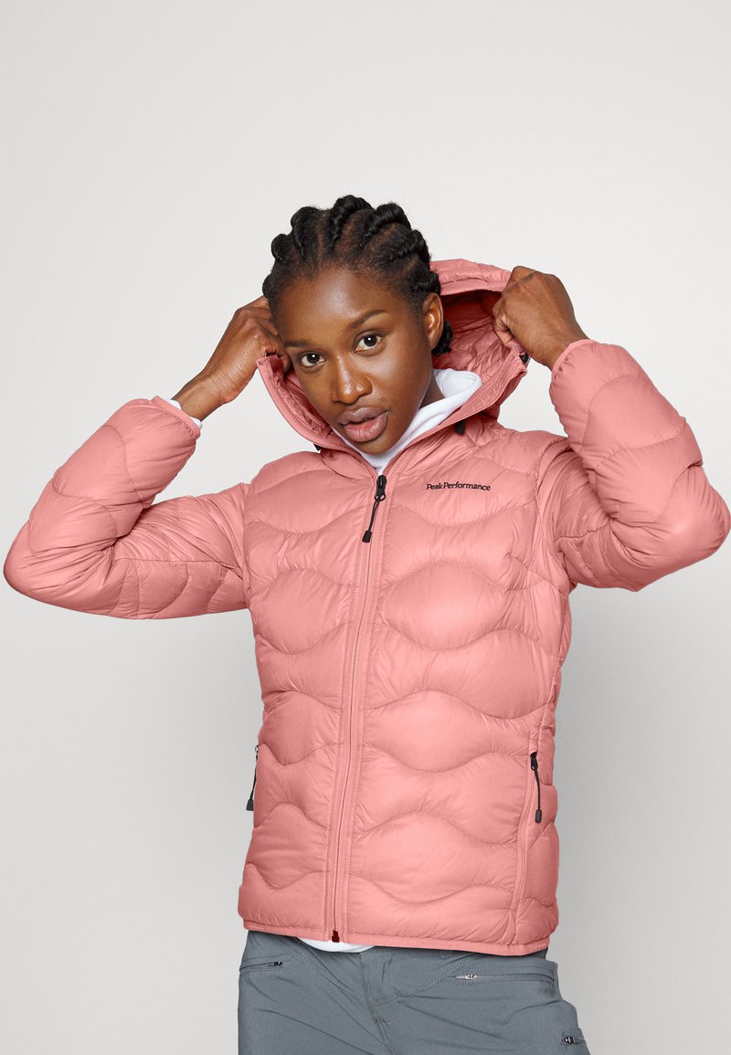 Peak Performance HELIUM HOOD JACKET - Outdoor jacket - warm blush/light  pink - Zalando.de