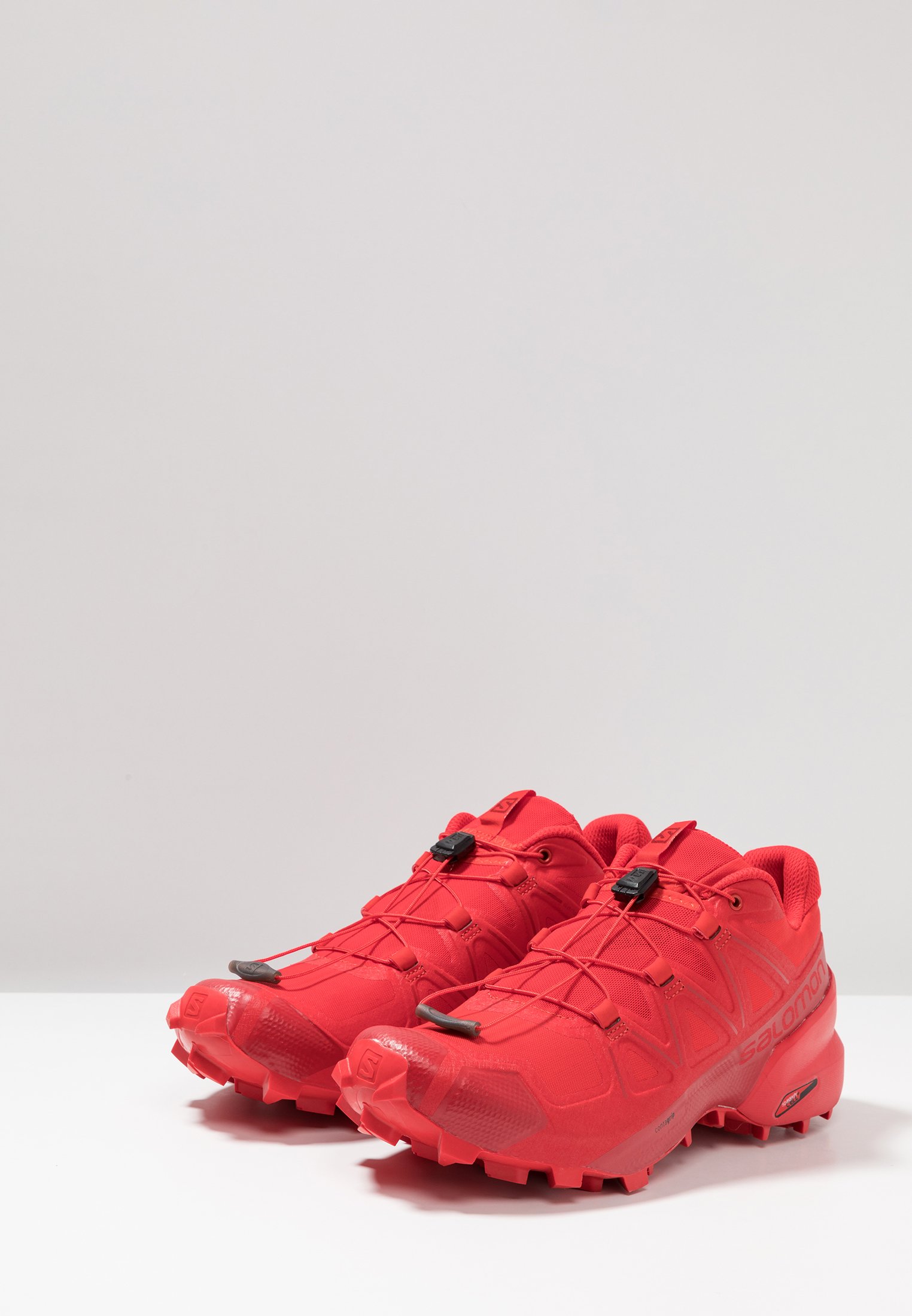 Salomon SPEEDCROSS 5 Løpesko for mark high risk red Salomon SPEEDCROSS 5 GTX Løpesko for mark blue aster