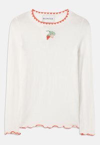 ANDREA LONG SLEEVE - Tops ar garām piedurknēm - buttercream