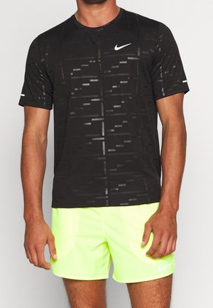 T-shirt con stampa - black