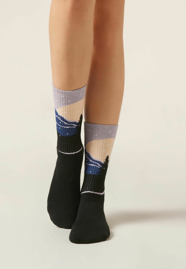 FANTASY MOUNTAIN - Socken - d  nero aspen cashmere