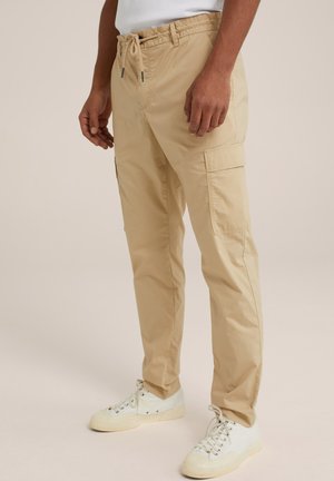 Cargo trousers - beige