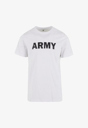Brandit, ARMY - Nyomott mintás póló - white