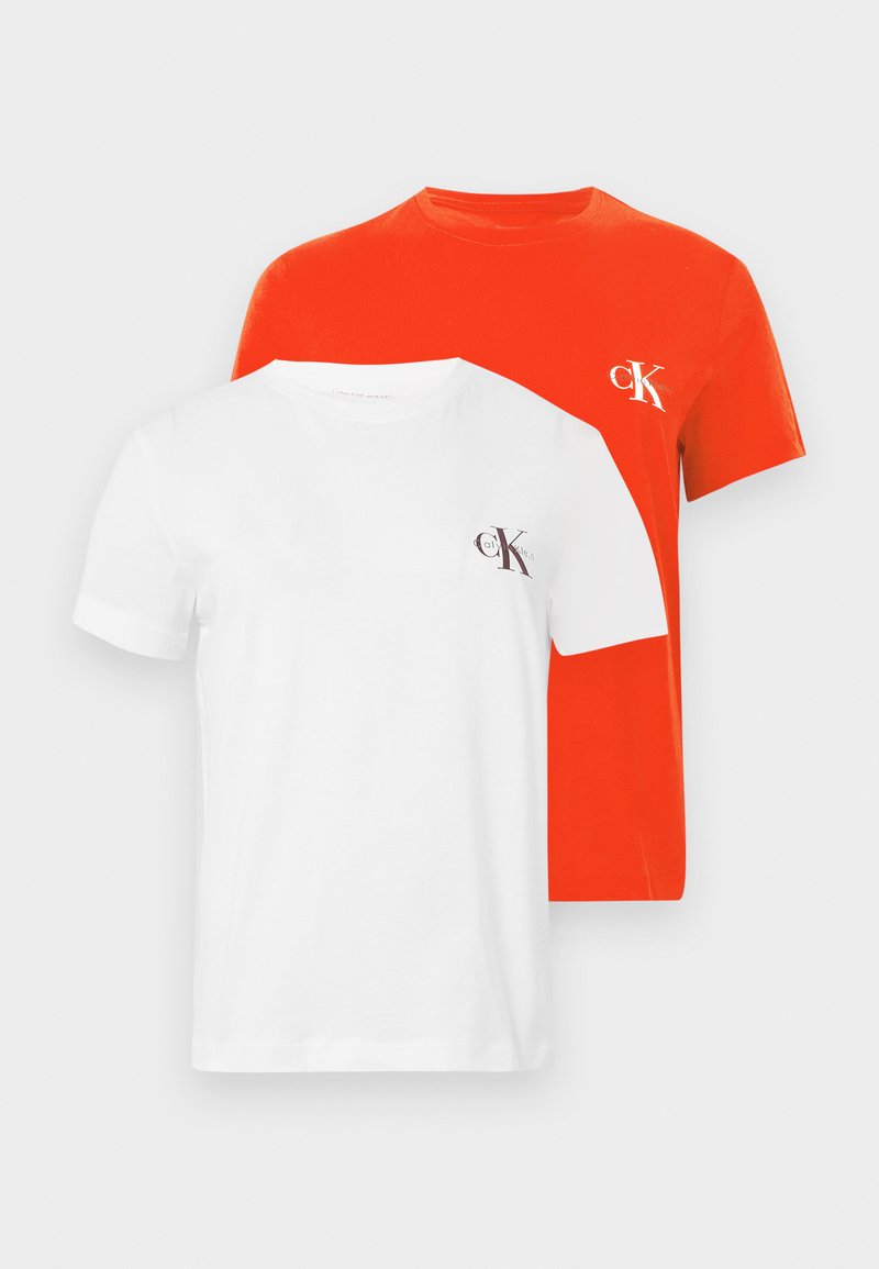 Calvin Klein Jeans T-shirt basic rood