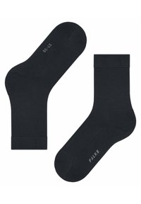 FALKE CLIMAWOOL - Calze - dark navy (6370)