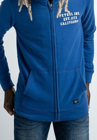 Petrol Industries Felpa con zip - blue
