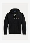 THE RL FLEECE HOODIE - Zip-up sweatshirt - black