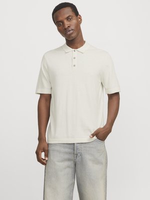 Jack & Jones JJEEMIL - Polo marškinėliai - cloud dancer