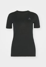 ODLO CREW NECK - Camiseta deportiva - black/negro