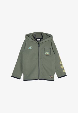 MIT ARTWORK - Sweater met rits - khaki