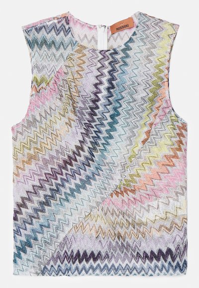 Missoni Top - multicolor/silver