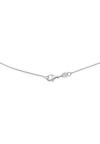 Collana in argento con un delicato design a catena. Presenta una chiusura a moschettone sicura e una superficie liscia e lucida.