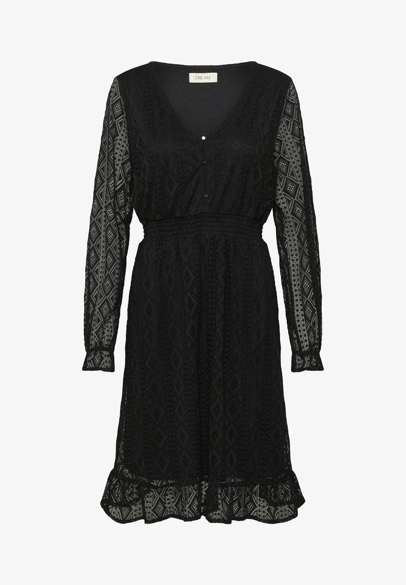 Cream CRDANIKA LS LACE DRESS - Cocktail dress / Party dress - pitch black/black - Zalando.ie Cream CRDANIKA LS LACE DRESS - Cocktail dress / Party dress - pitch black/black - Zalando.ie