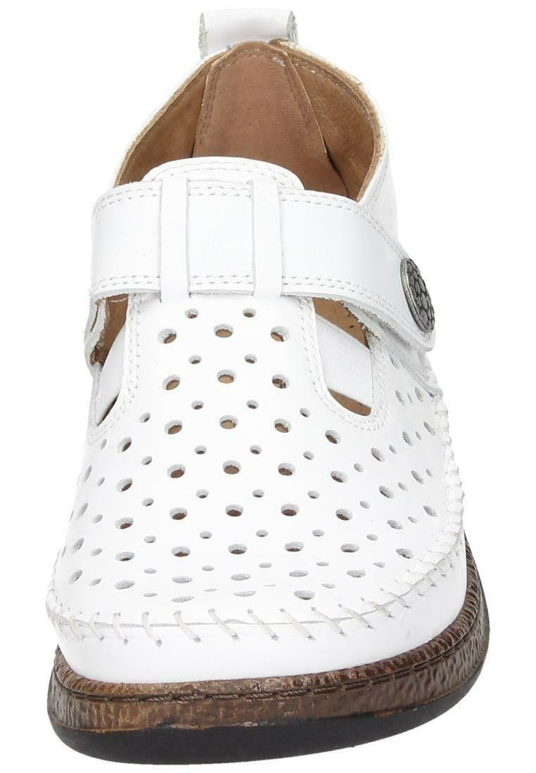 Damen Halbschuhe | Comfortabel Slipper weiß - JU86293 Damen Halbschuhe | Comfortabel Slipper weiß - JU86293