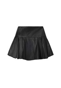 IRINA LEA SKIRT - Faltenrock - black