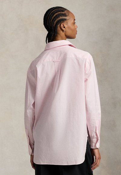 Polo Ralph Lauren OVERSIZE FIT COTTON SHIRT - Button-down blouse - surfside rose