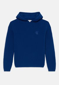 Calvin Klein Jeans HOODIE - Sweatshirt com capuz - bold blue