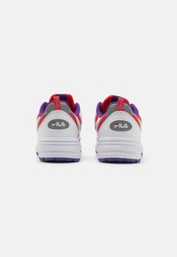 Fila ACTIX - Baskets basses - white/red