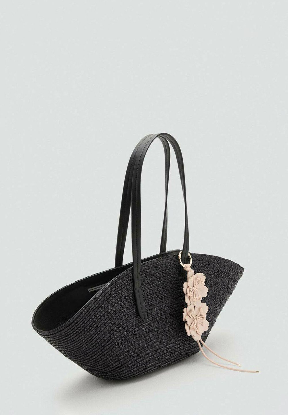 Sister Jane PEPPER FLORAL RUFFLE BAG - Handbag - black