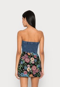 Neon & Nylon NEOLIA CORSAGE  - Top - medium blue denim