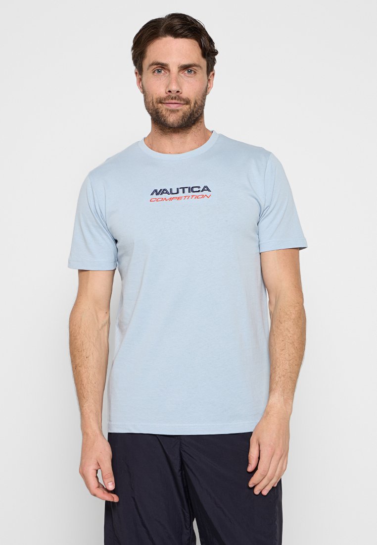 NAUTICA COMPETITION T-shirt print lichtblauw NAUTICA COMPETITION T-shirt print lichtblauw
