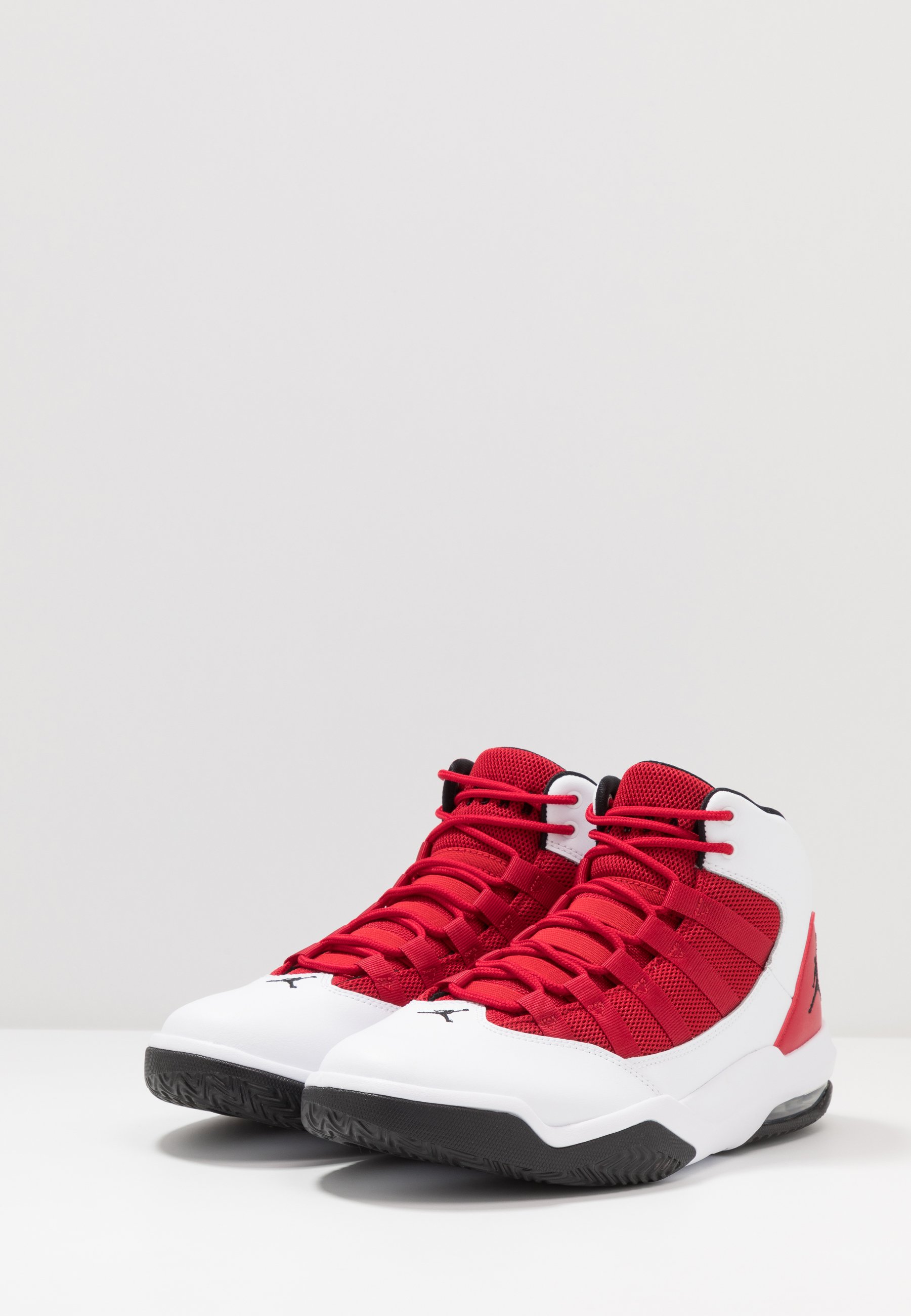 MAX AURA Höga sneakers whiteblackgym red MAX AURA Höga sneakers whiteblackgym red