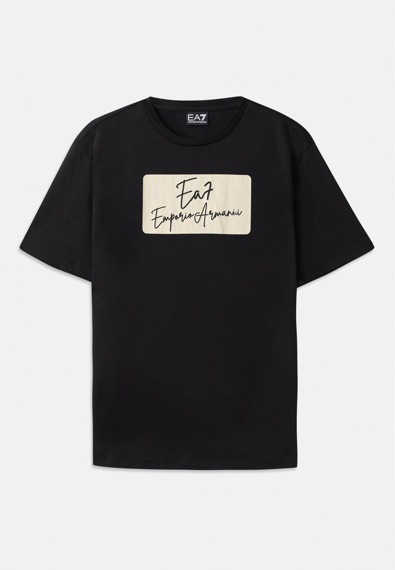 EA7 Emporio Armani T-shirt print zwart
