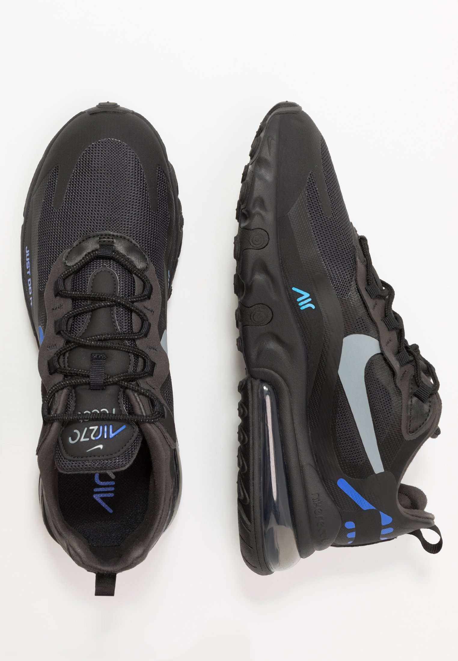 nike air max 270 black blue hero