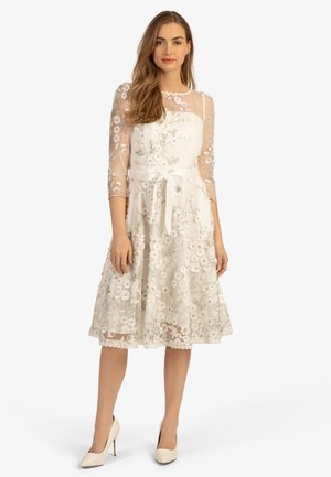 Robe de soirée - creme silber