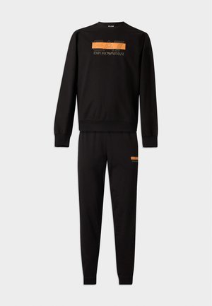 EA7 Emporio Armani, TRAIN VISIBILITY SET - Φόρμα - black beauty