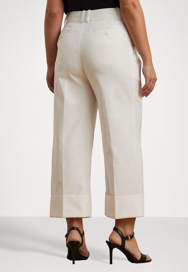DOUBLE FACED STRETCH COTTON PANT - Trousers2