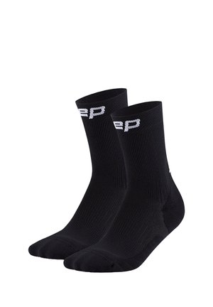 CEP 2ER-PACK RUN COMPRESSION MID CUT 5.0 - Sokken - black