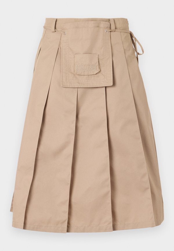 SUNNY - Pleated skirt - savannah tan3