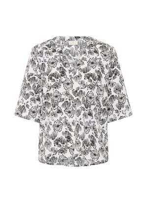 Kaffe, KAHALEY PRINTED - Blúzka - chalk w black deep aop