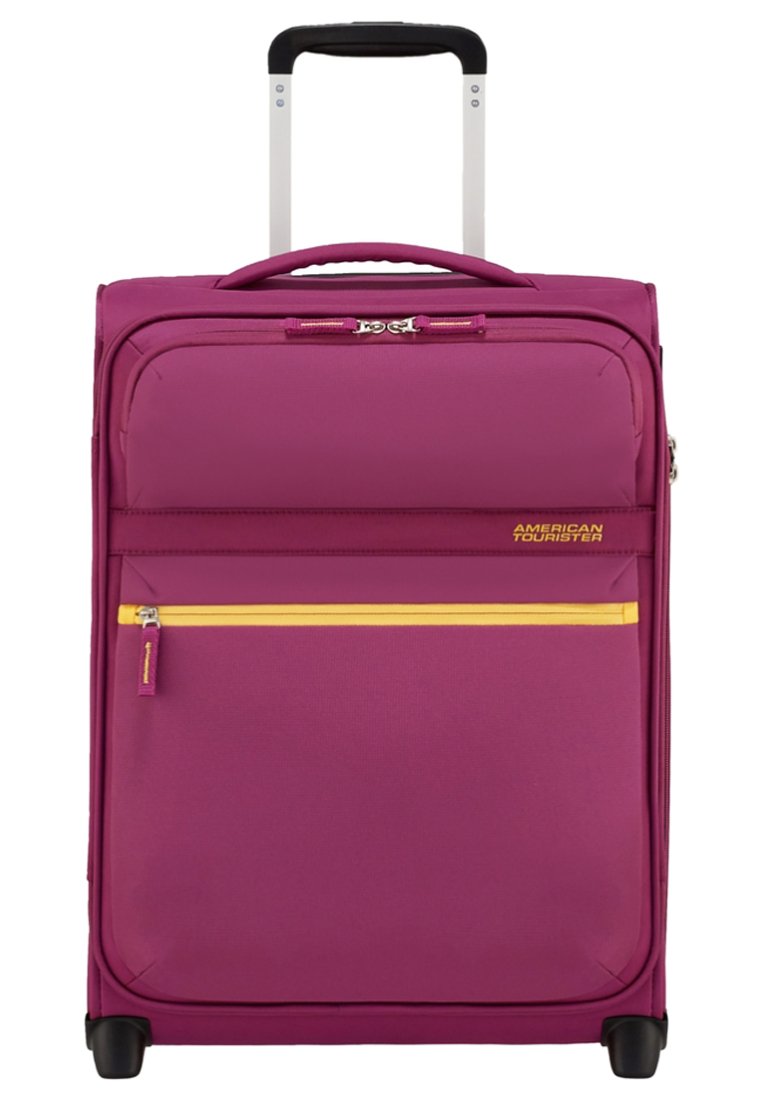 American Tourister MIT 2 ROLLEN Wheeled suitcase deep pink/pink