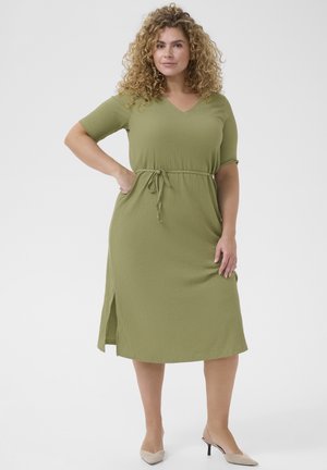 Jumper dress - oil green