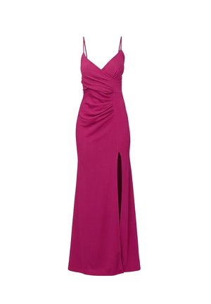 WAL G., CINDY ROUCHED - Robe de cocktail - plum