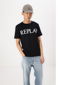 Replay T-shirts print - black